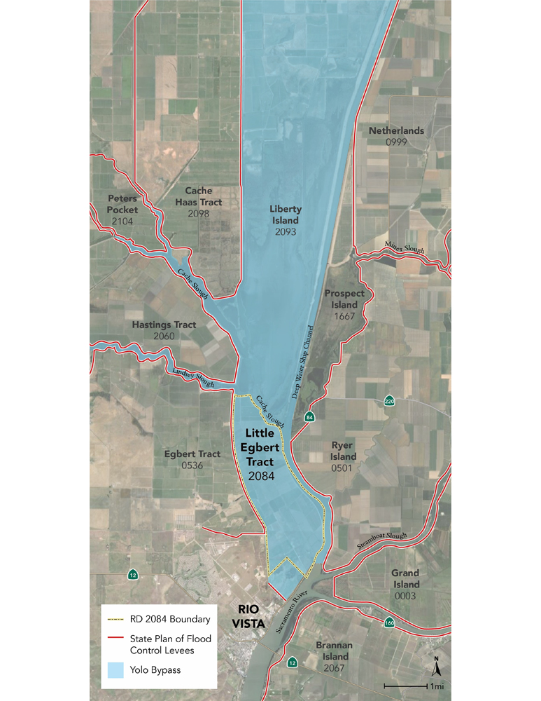 Reclamation District No. 2084 Map